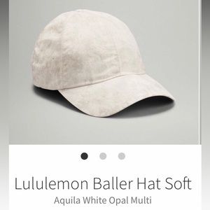 Lululemon Baller Hat Soft Aquila White Opal - One size